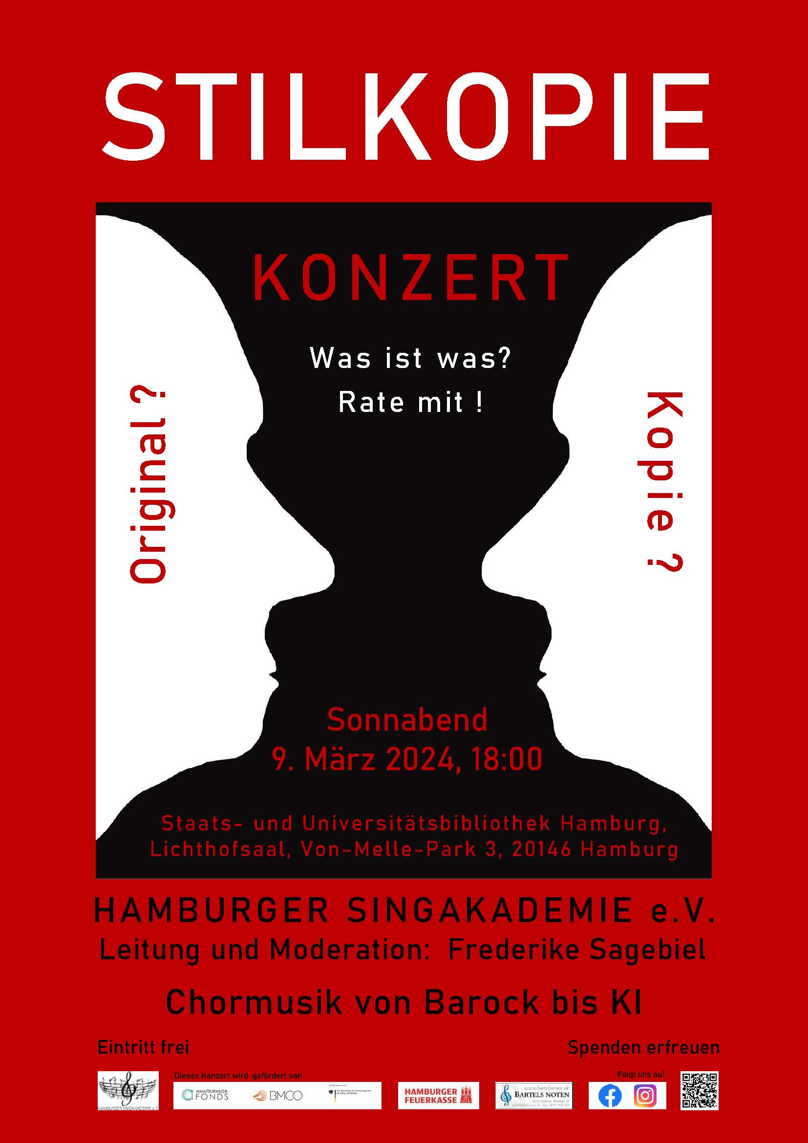 Lichthofsaal der Staats- und Universitätsbibliothek  Hamburg Carl von Ossietzky