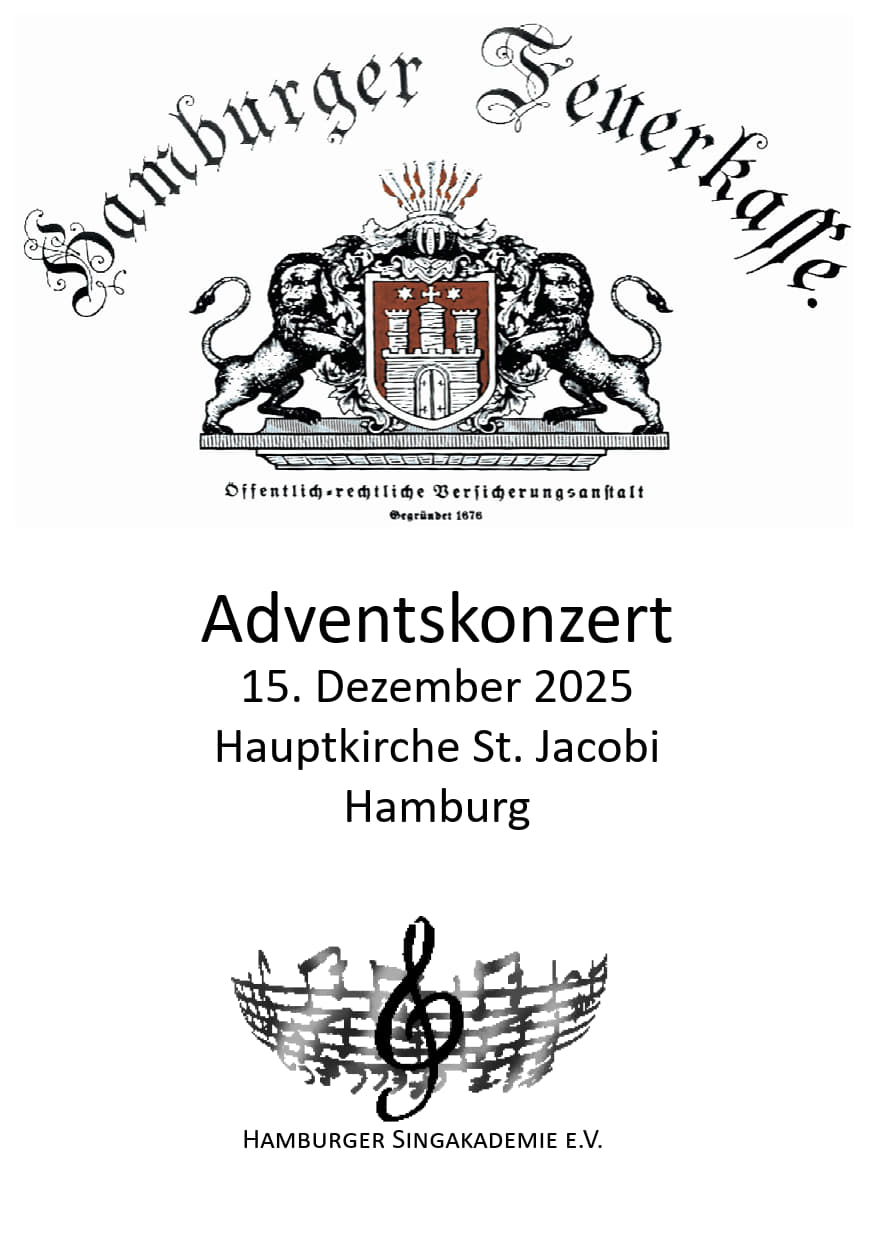 Vorweihnachtliches Konzert Hauptkirche St. Jacobi